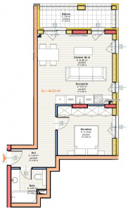 VA2 145623 - Apartament 2 camere de vanzare in Floresti