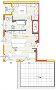 VA2 145627 - Apartament 2 camere de vanzare in Floresti